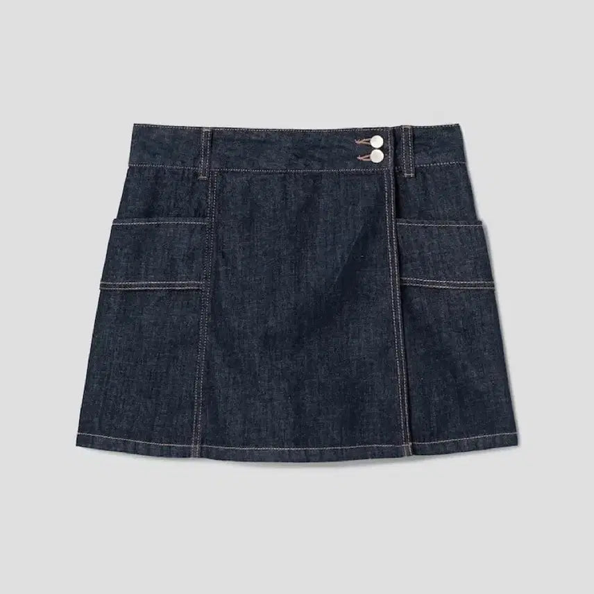 [BUNJANG] 8seconds Denim Skirt Pants / *새상품* 49900/ 에잇세컨즈 데님치마바지