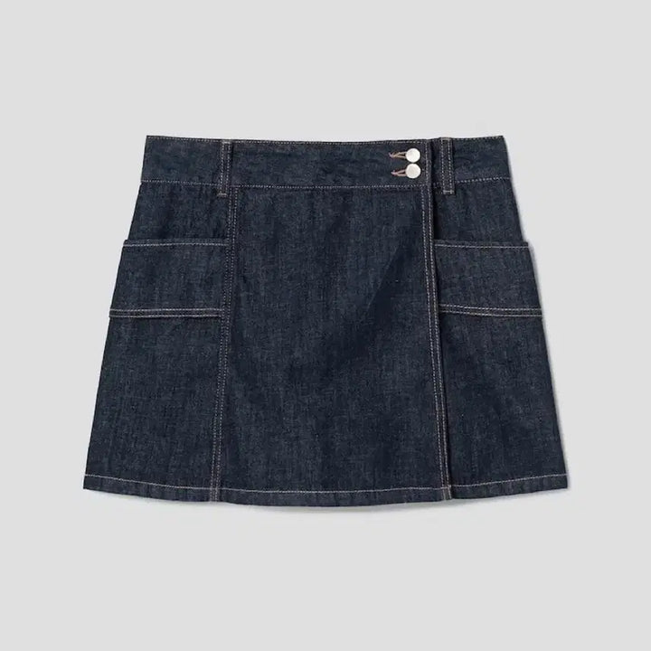 [BUNJANG] 8seconds Denim Skirt Pants / *새상품* 49900/ 에잇세컨즈 데님치마바지