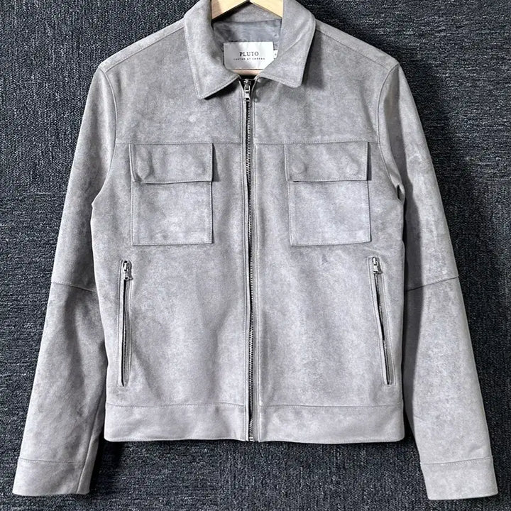 [BUNJANG] PLUTO Suede Jacket (Size 48) / PLUTO 스웨이드 자켓 48사이즈