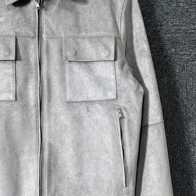 [BUNJANG] PLUTO Suede Jacket (Size 48) / PLUTO 스웨이드 자켓 48사이즈