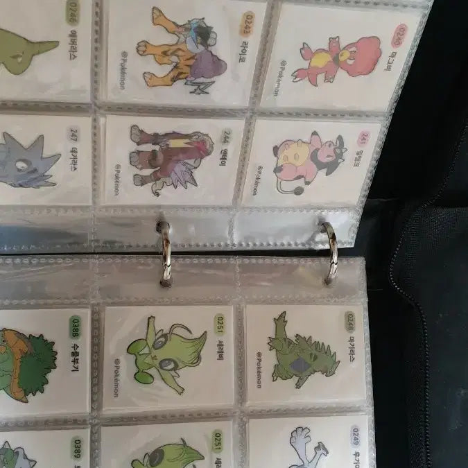 [BUNJANG] Pokemon Tteokbokki Stickers / 포켓몬 띠부씰