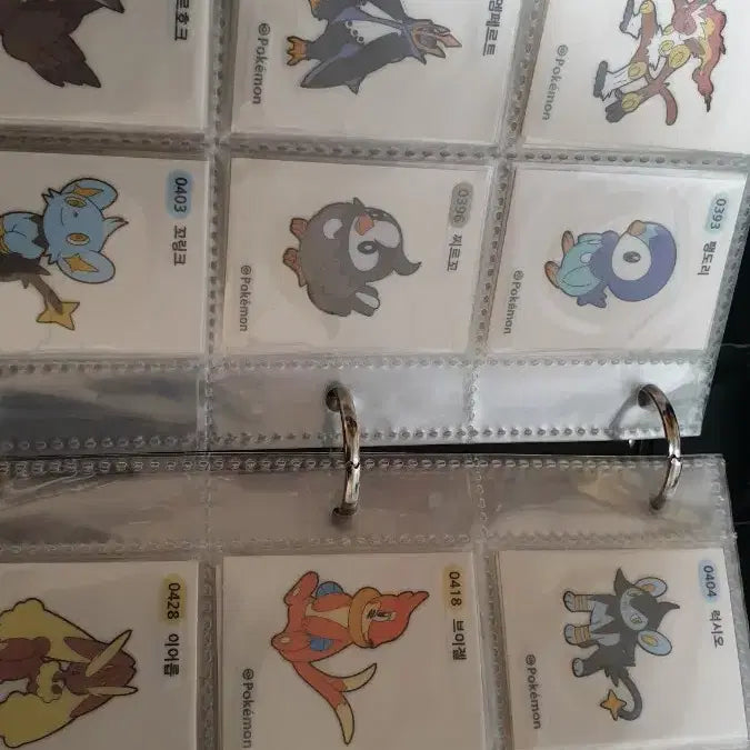 [BUNJANG] Pokemon Tteokbokki Stickers / 포켓몬 띠부씰