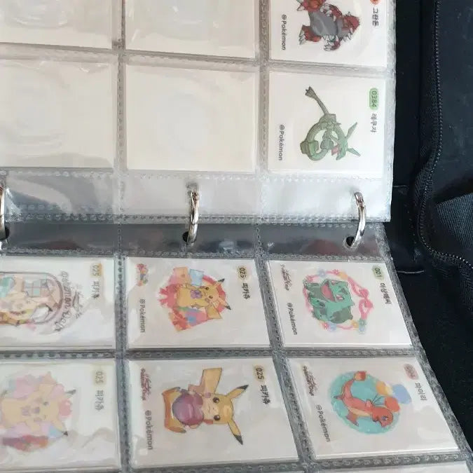 [BUNJANG] Pokemon Tteokbokki Stickers / 포켓몬 띠부씰