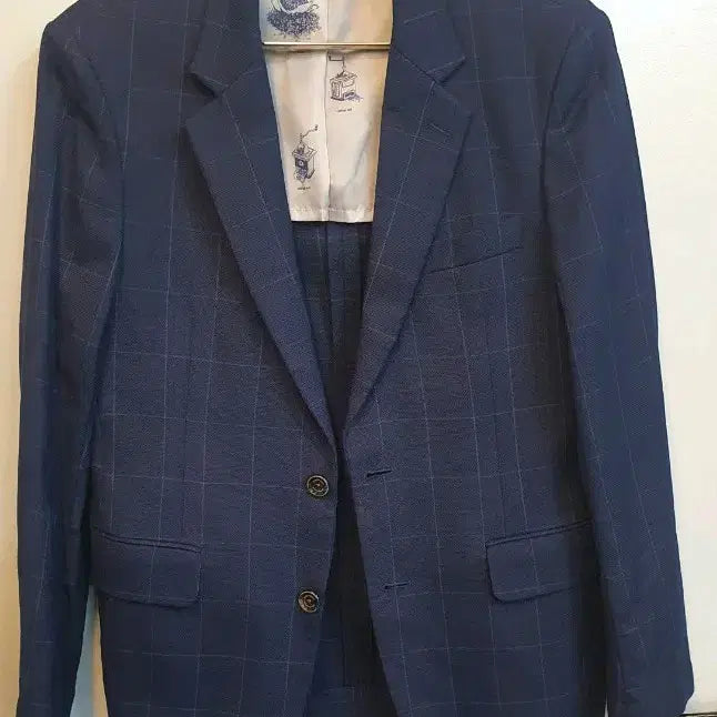 [BUNJANG] Kolon Brentwood Check Jacket / 코오롱 브렌우드 체크자켕 95