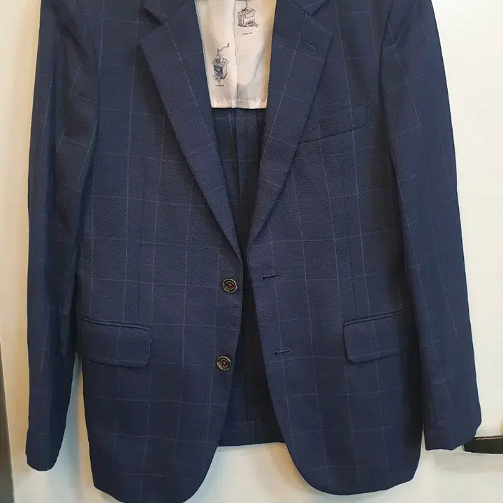 [BUNJANG] Kolon Brentwood Check Jacket / 코오롱 브렌우드 체크자켕 95