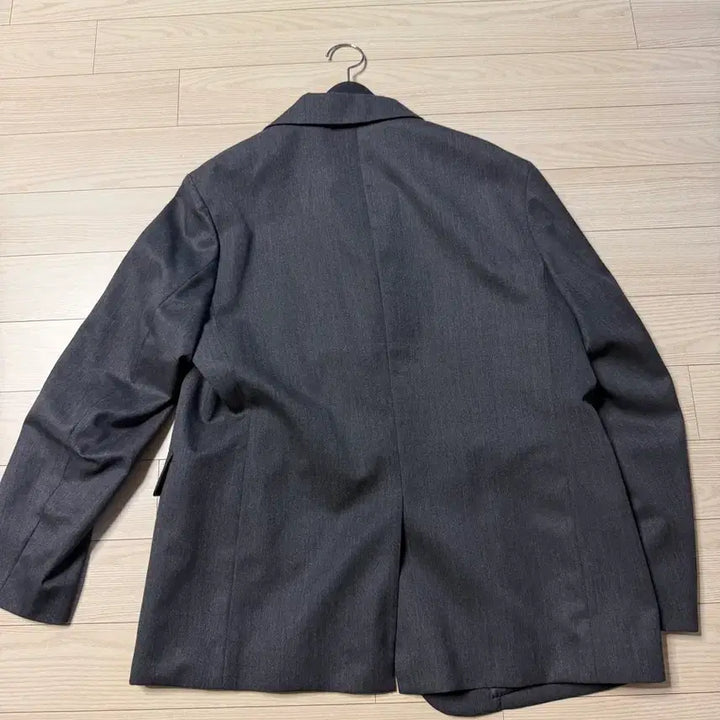 [BUNJANG] BELLEEP 3117 Set-up Jacket Charcoal Gray M / 벨리에 3117 세트업 자켓 차콜 그레이 m