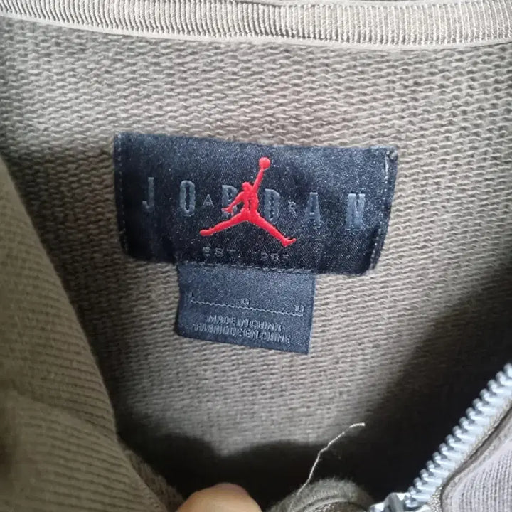 [BUNJANG] Jordan x Travis Scott Full Zip Hoodie - Palomino / L)조던 x 트래비스 스캇 풀집 후드 팔로미노 (DZ5500-275)