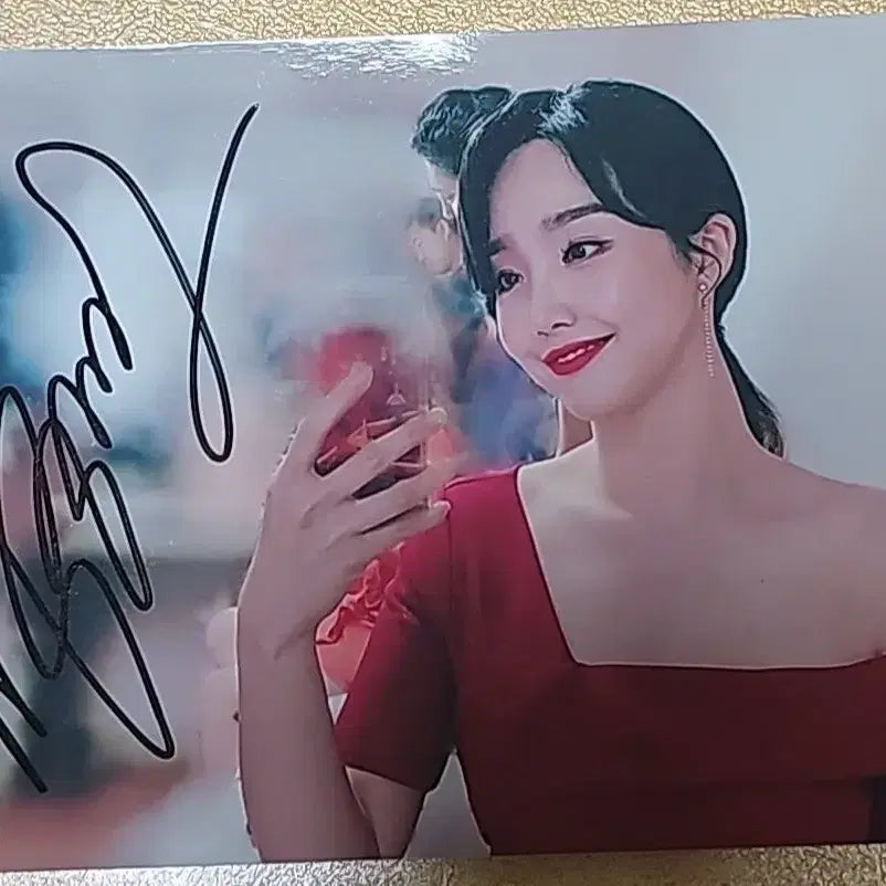 [BUNJANG] Jeong Haein Signed Photo / 정해진 친필 사진 싸인