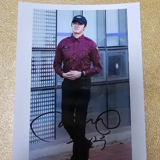 [BUNJANG] Jung Il-woo Signed Photo / 정일우 친필 사진 싸인