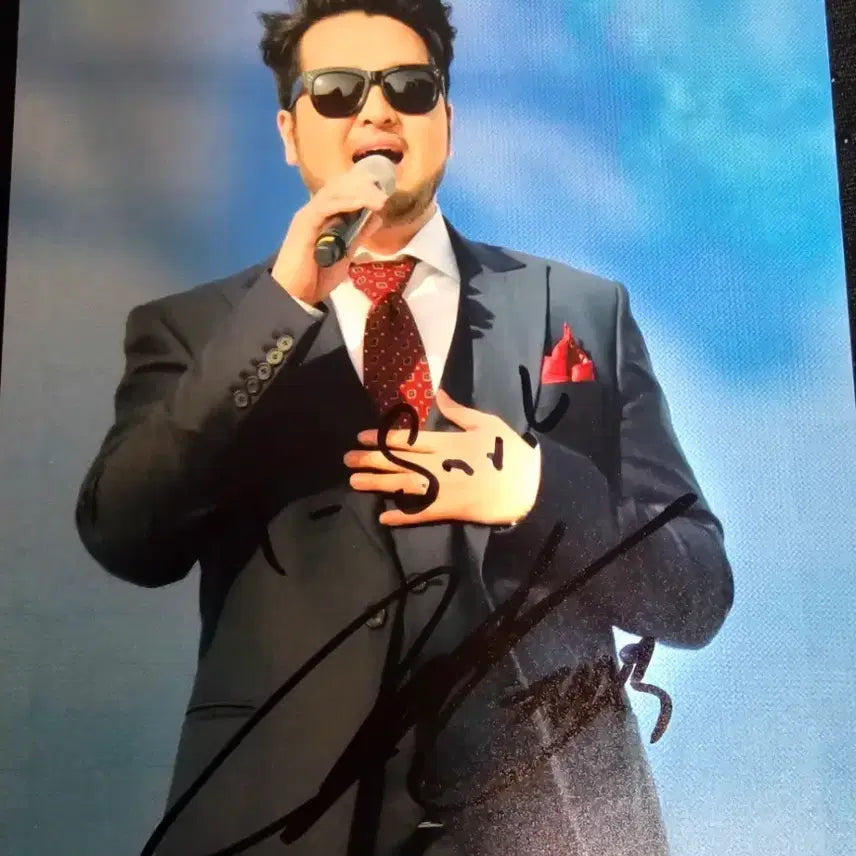 [BUNJANG] Kim Tae Woo Signed Photo / 김태우 친필 사진 싸인