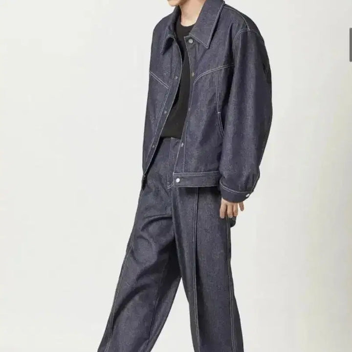 [BUNJANG] Mim the Wardrobe Keepas Denim Set / 밈더워드로브 키파스 데님셋업