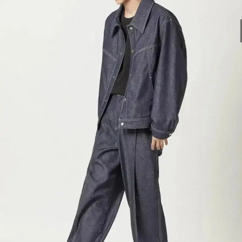 [BUNJANG] Mim the Wardrobe Keepas Denim Set / 밈더워드로브 키파스 데님셋업