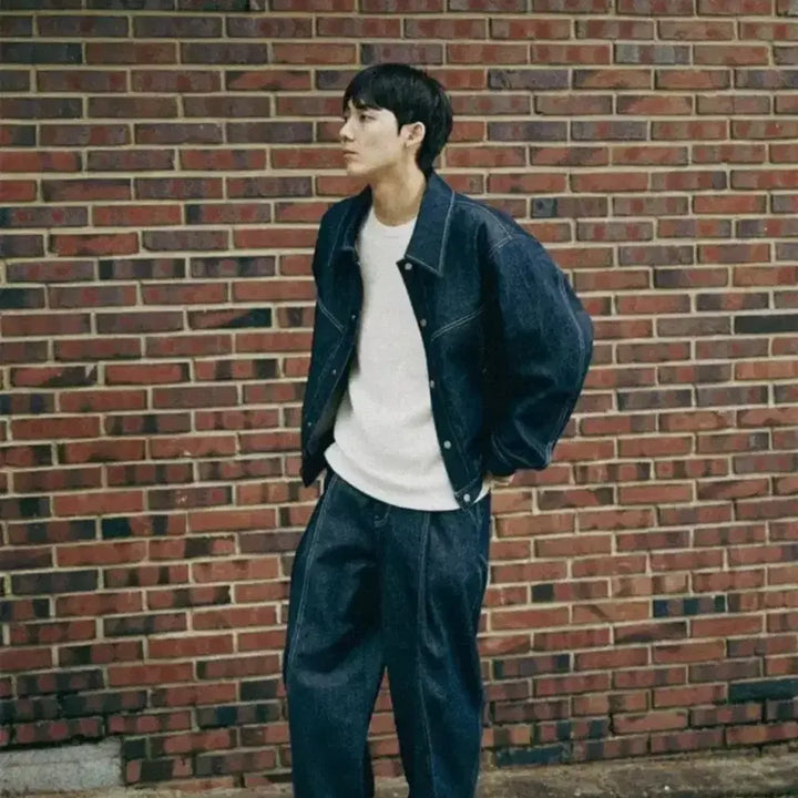 [BUNJANG] Mim the Wardrobe Keepas Denim Set / 밈더워드로브 키파스 데님셋업