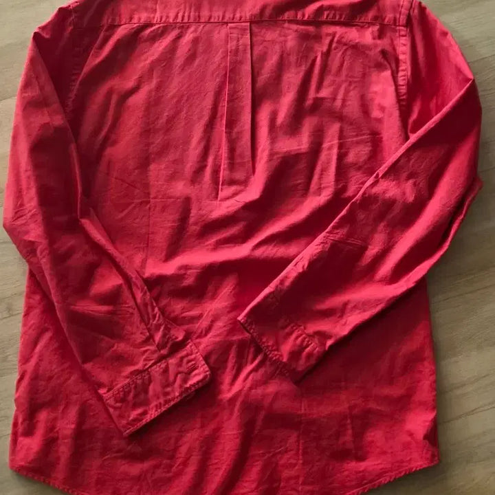 [BUNJANG] Hazzys 105 Shirt / 헤지스 남방셔츠 레드 105 미사용