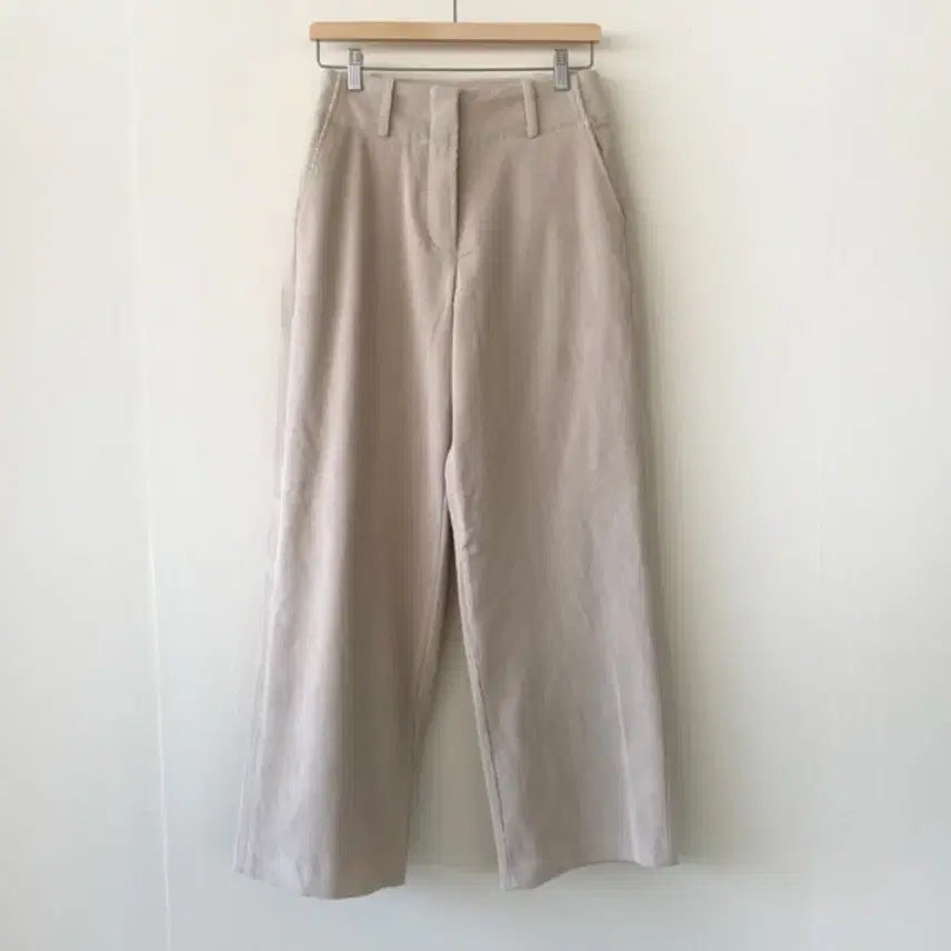 [BUNJANG] M&amp;L Golden Pants Ivory / 므앤 리틀 골덴 팬츠 M 아이보리
