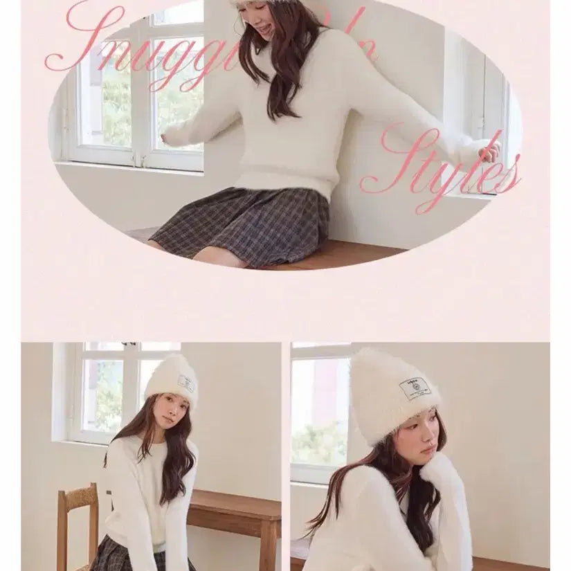 [BUNJANG] MIXXO Basic Wings Yarn Pullover Knit / 미쏘 베이직 날개사 풀오버 니트