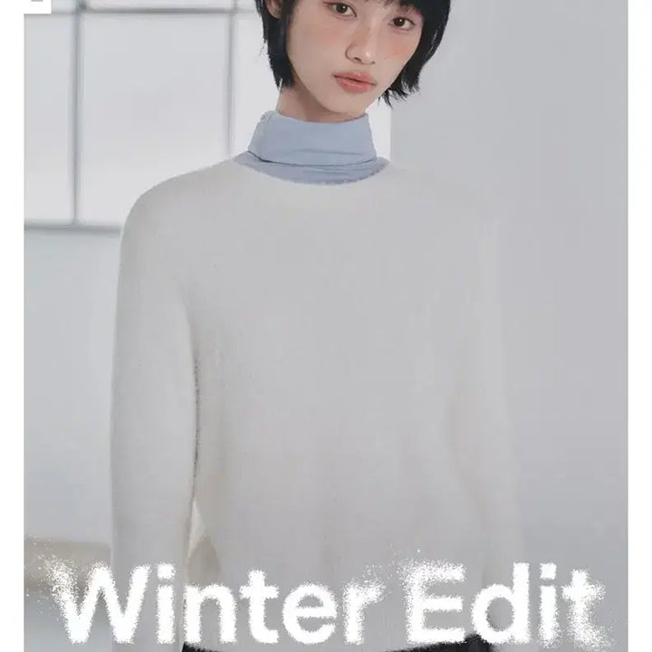 [BUNJANG] MIXXO Basic Wings Yarn Pullover Knit / 미쏘 베이직 날개사 풀오버 니트