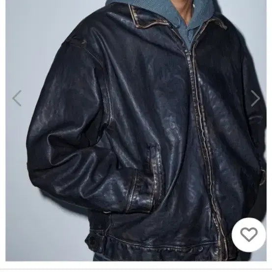 [BUNJANG] Leather Jacket L / 빔즈 레더 자켓 L