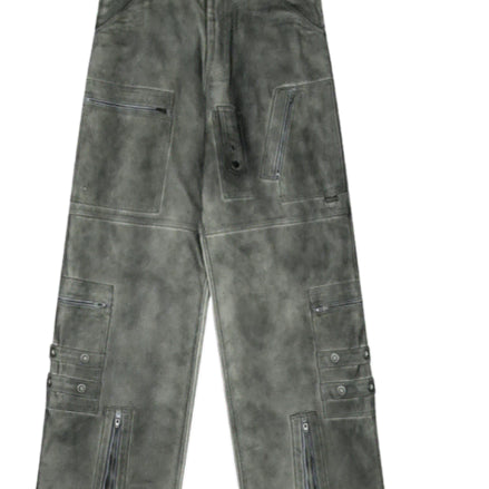 [BUNJANG] PROJECT GR Flight Denim Pants Dust Gray / 프로젝트GR 플라이트 데님 팬츠 더스트 그레이 (1)