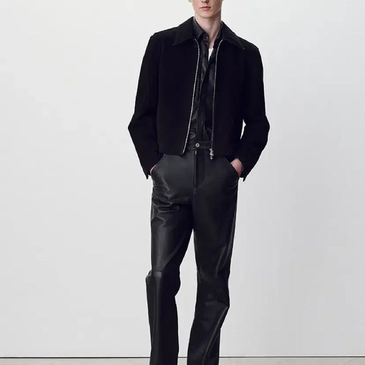 [BUNJANG] WayV Tony Suede Jacket XL / 토니웩 스웨이드 자켓 블랙 XL