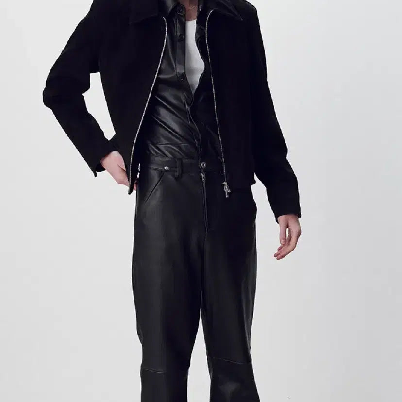 [BUNJANG] WayV Tony Suede Jacket XL / 토니웩 스웨이드 자켓 블랙 XL