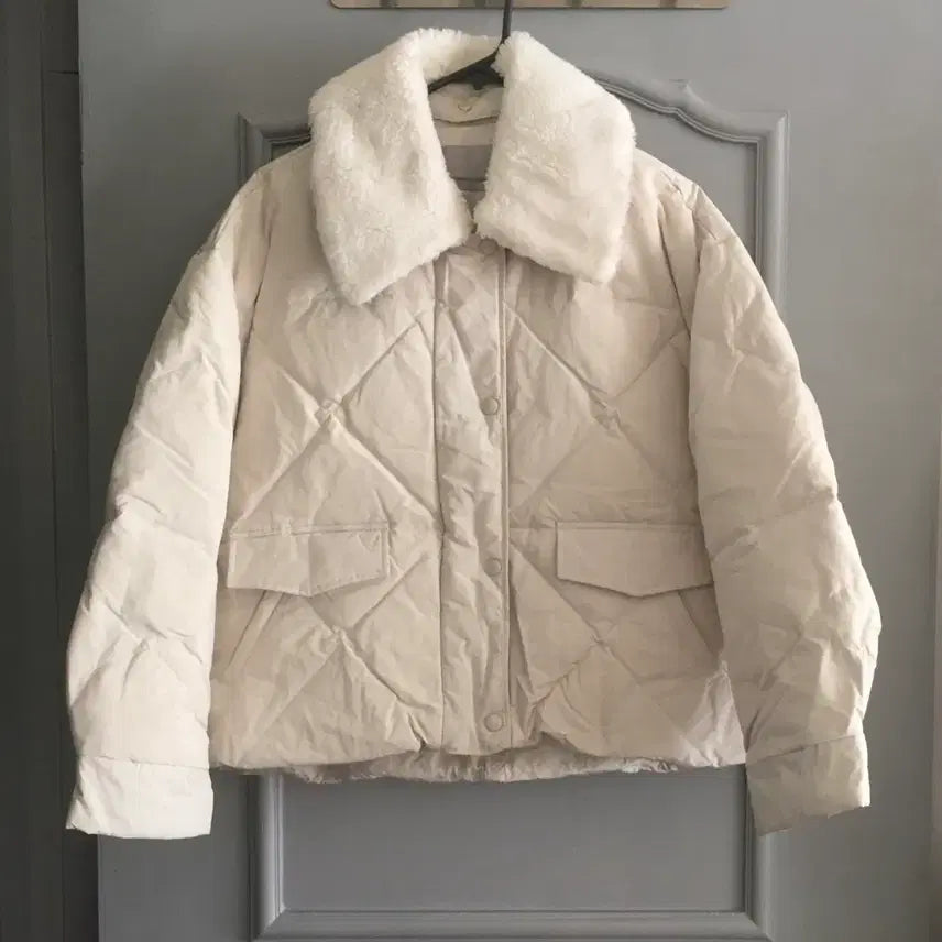 [BUNJANG] BOB Ivory Short Padded Jacket / 23FW 보브 패딩 82-94-160