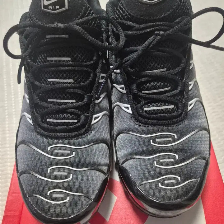 [BUNJANG] Nike Air Max Plus Black Metallic Silver Sneakers / 나이키 에어맥스 플러스 블랙 메탈릭 실버(DM0032-003)