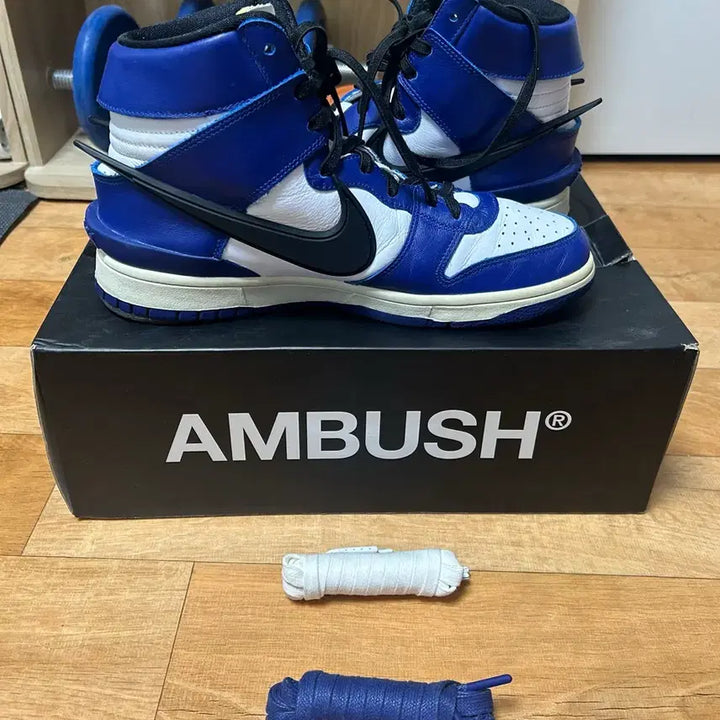 [BUNJANG] Nike Ambush Dunk High Royal Blue Sneakers / 나이키 x 앰부쉬 덩크 하이 로얄블루 265 팝니다