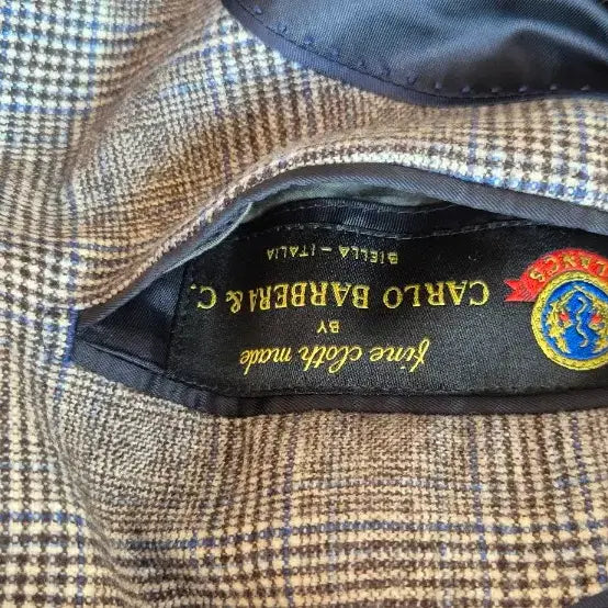 [BUNJANG] Lardini Glen Check Jacket 48 / 라르디니 글렌체크 자켓 48