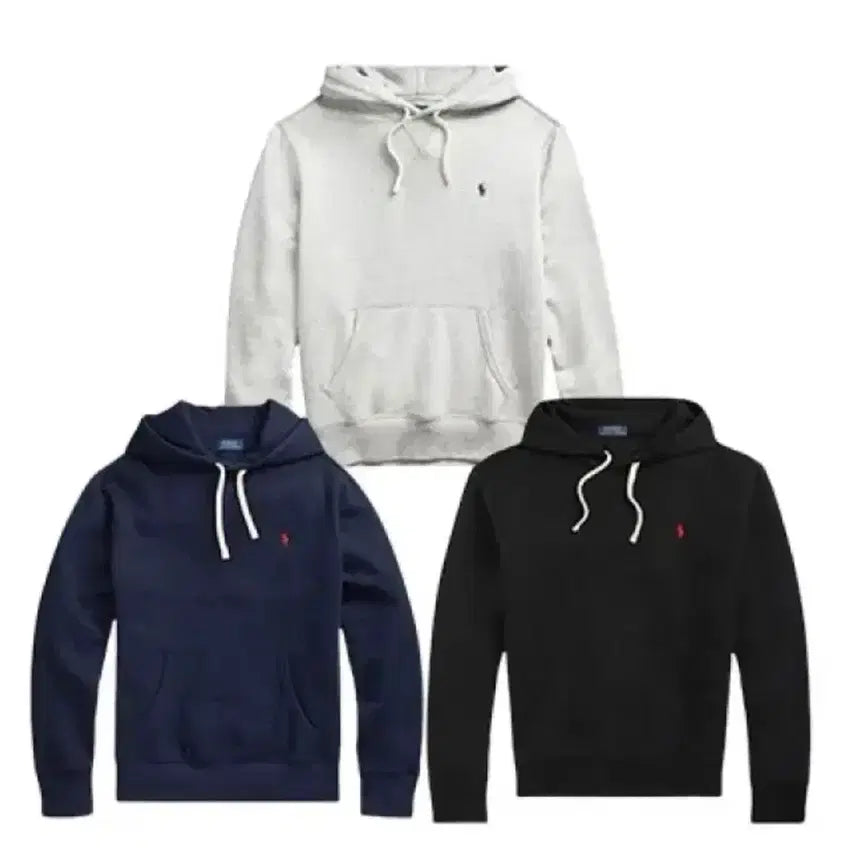 [BUNJANG] Polo Ralph Lauren Hoodie / (새상품/정품)폴로랄프로렌후드티 네이비/블랙/회색