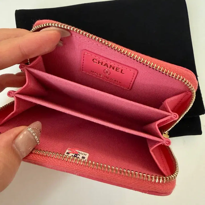 [BUNJANG] Card Wallet / 샤넬 하트 지퍼돌이 카드지갑