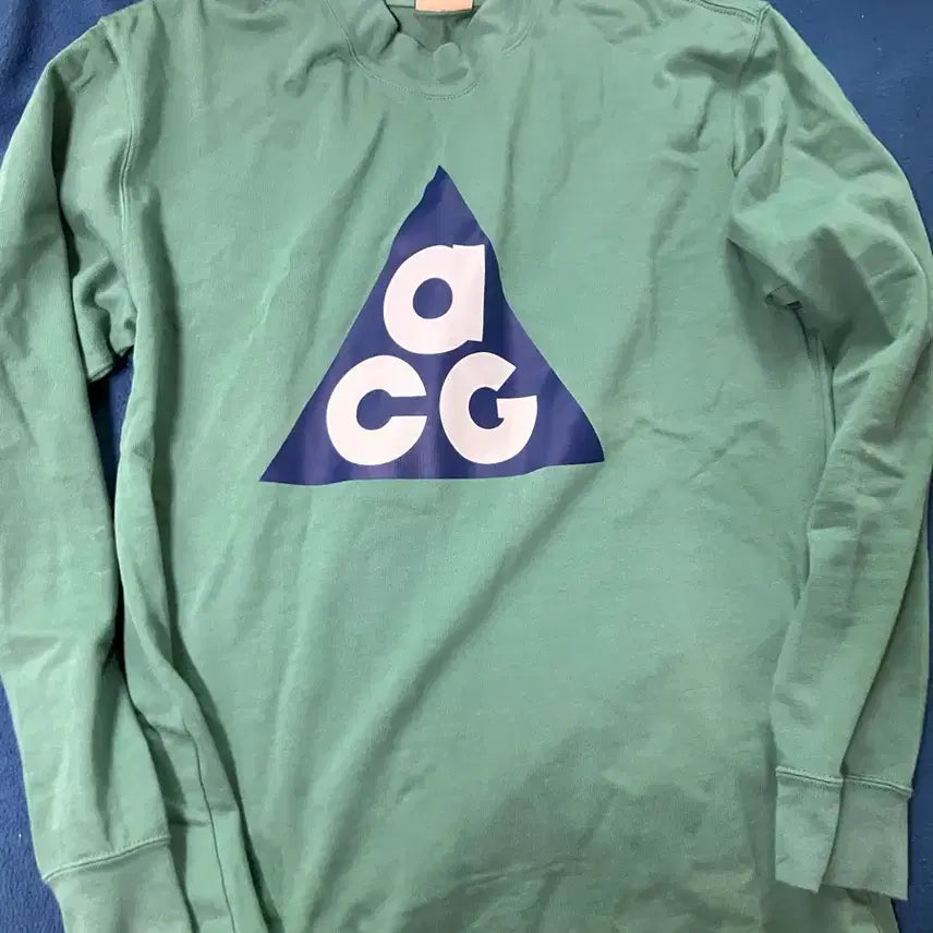 [BUNJANG] Nike ACG Green Long Sleeve T-Shirt / [L] 나이키 ACG 긴팔 티셔츠 그린