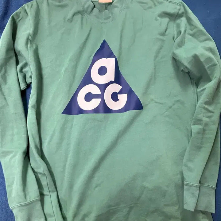 [BUNJANG] Nike ACG Green Long Sleeve T-Shirt / [L] 나이키 ACG 긴팔 티셔츠 그린