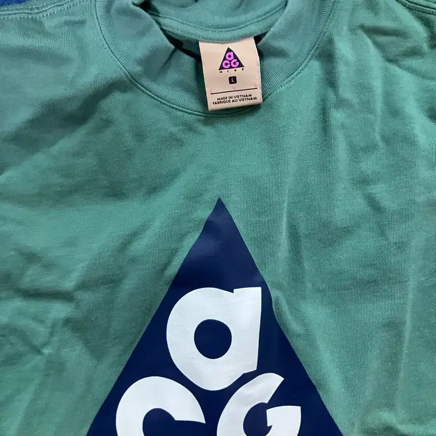 [BUNJANG] Nike ACG Green Long Sleeve T-Shirt / [L] 나이키 ACG 긴팔 티셔츠 그린