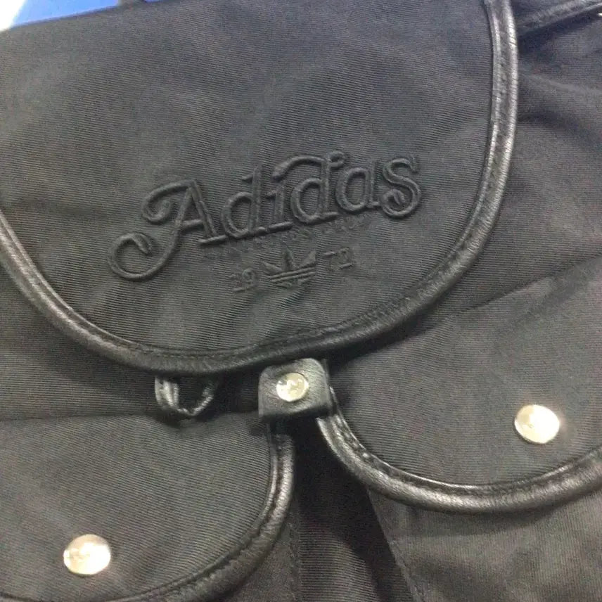[BUNJANG] Adidas Backpack / 아디다스 블랙 락색가방