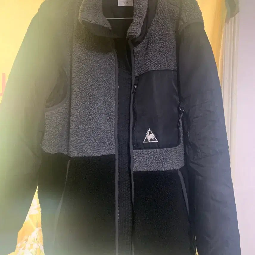 [BUNJANG] Le Coq Sportif Boa Mix MA-1 Jacket / 르꼬끄 보아믹스 ma-1 판매 합니다