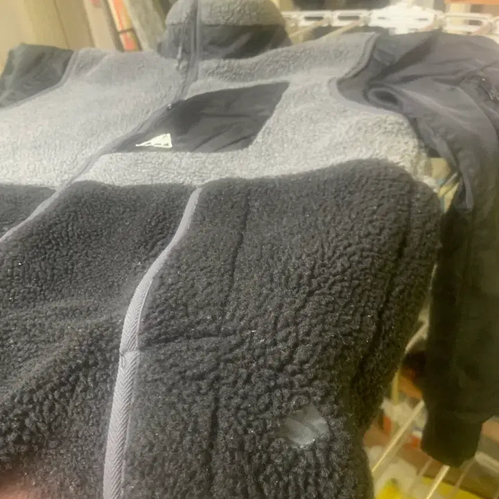 [BUNJANG] Le Coq Sportif Boa Mix MA-1 Jacket / 르꼬끄 보아믹스 ma-1 판매 합니다