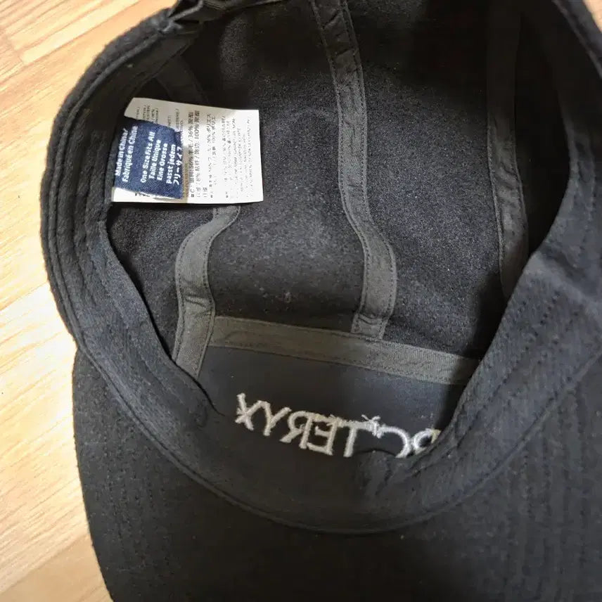 [BUNJANG] Arc'teryx Wool Camp Cap - Black / 아크테릭스 5패널 울 캠프캡 모자 블랙