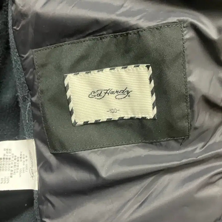 [BUNJANG] Ed Hardy Goose Down Vest / 에드하디 남성 구스 다운 베스트 100