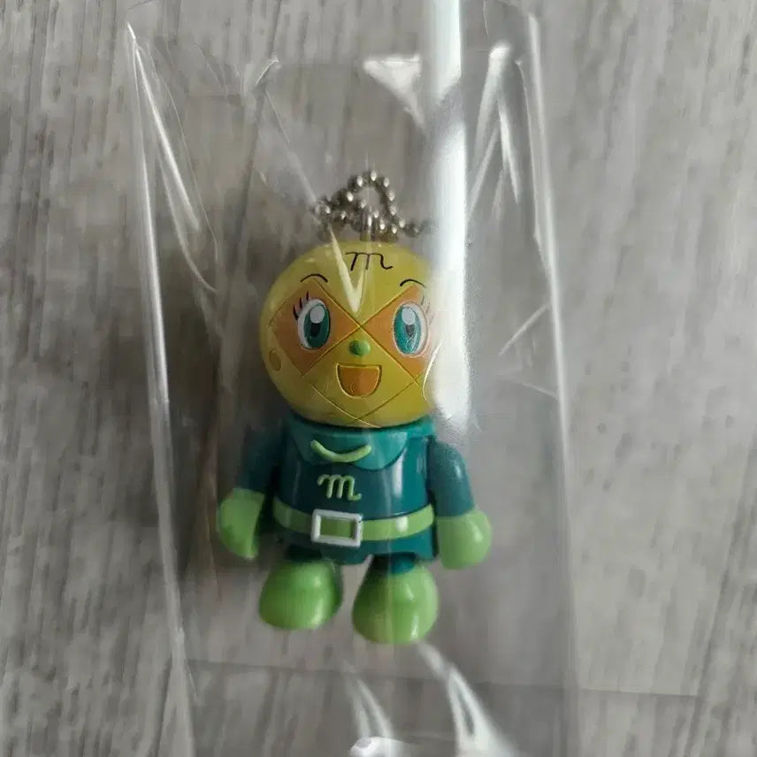 [BUNJANG] Anpanman Melonpan Figure Keyring / 고전 호빵맨 메론빵 피규어 키링