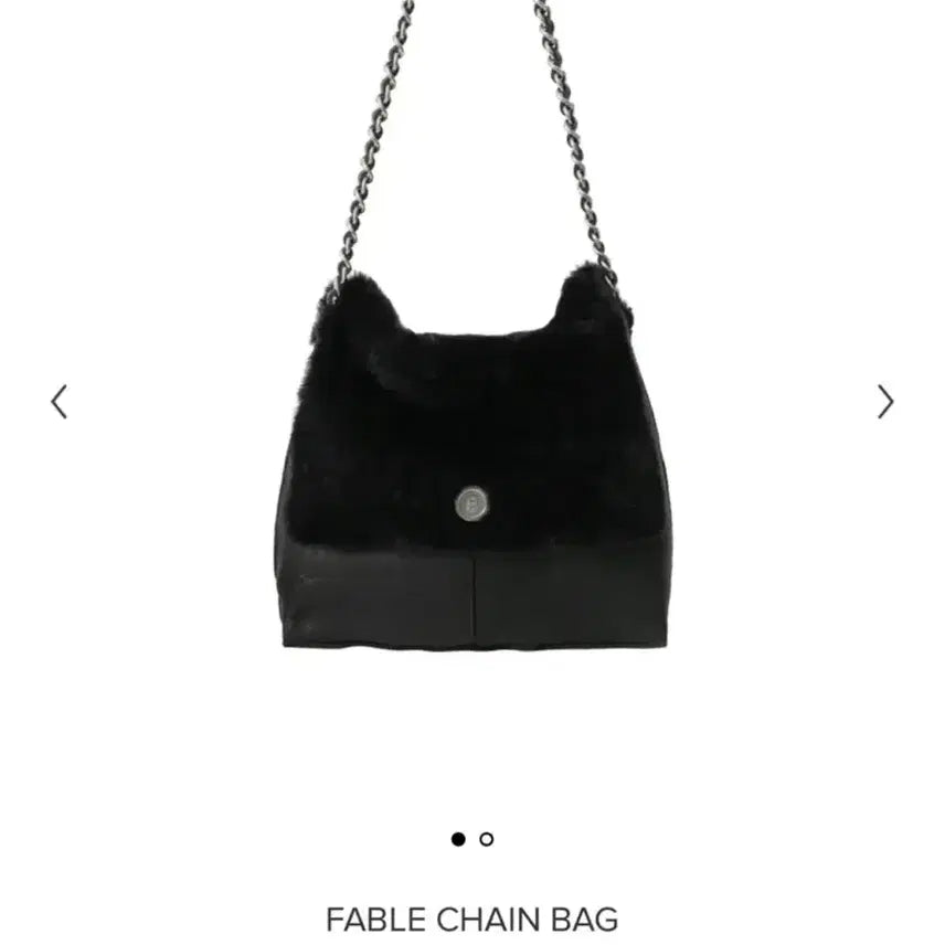 [BUNJANG] Minitmute Fable Chain Bag - Black / (택달림) 미닛뮤트 fable chain bag 체인백 블랙