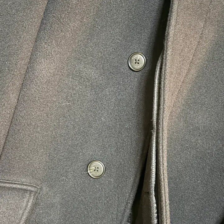 [BUNJANG] Covernat Belandi Balmacaan Coat Black Large / 커버낫 벨란디 발마칸 코트 블랙 라지