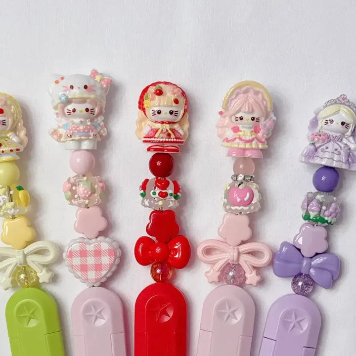 [BUNJANG] Hello Kitty Utility Knife / 헬로키티 택배칼 칼꾸 키티칼 공주키티 펜꾸 볼꾸 문구템