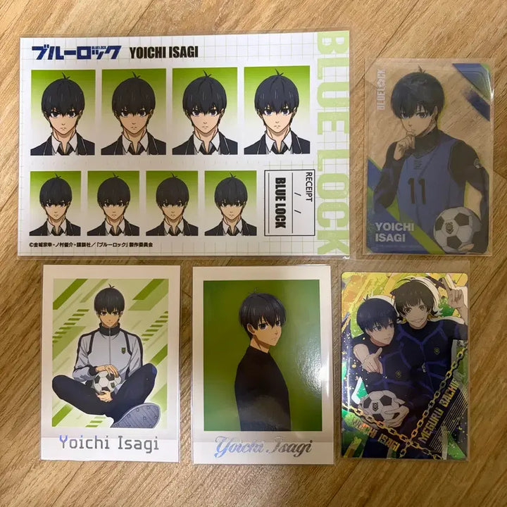 [BUNJANG] Blue Lock Isagi Yoichi Photo Set / 블루록 이사기 요이치 지류(증사 증명사진 웨하스 파샤)
