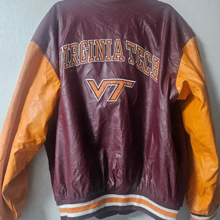 [BUNJANG] Virginia Tech Baseball Jacket / STEVE & BARRY'S 버지니아텍 야구점퍼 M