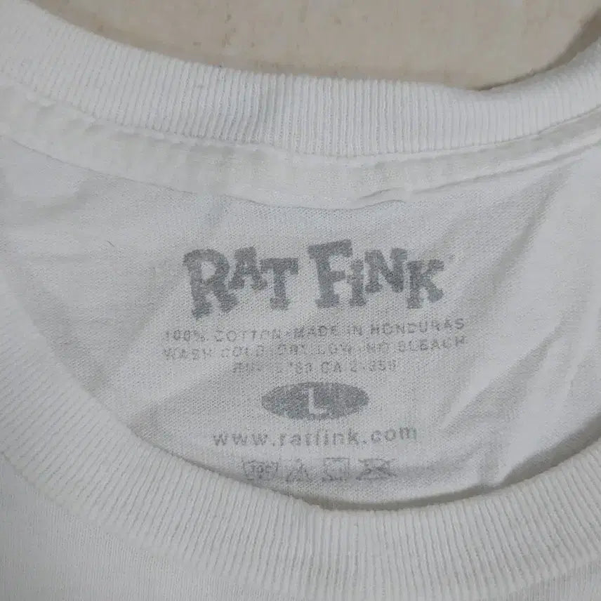 [BUNJANG] Rat Fink Original Merchandise T-shirt / 오리지널 rat fink 랫핑크 머천 티셔츠