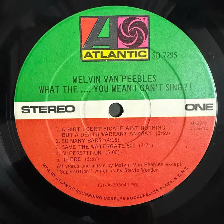 [BUNJANG] Melvin Van Peebles What The . . . . You Mean I Can&
