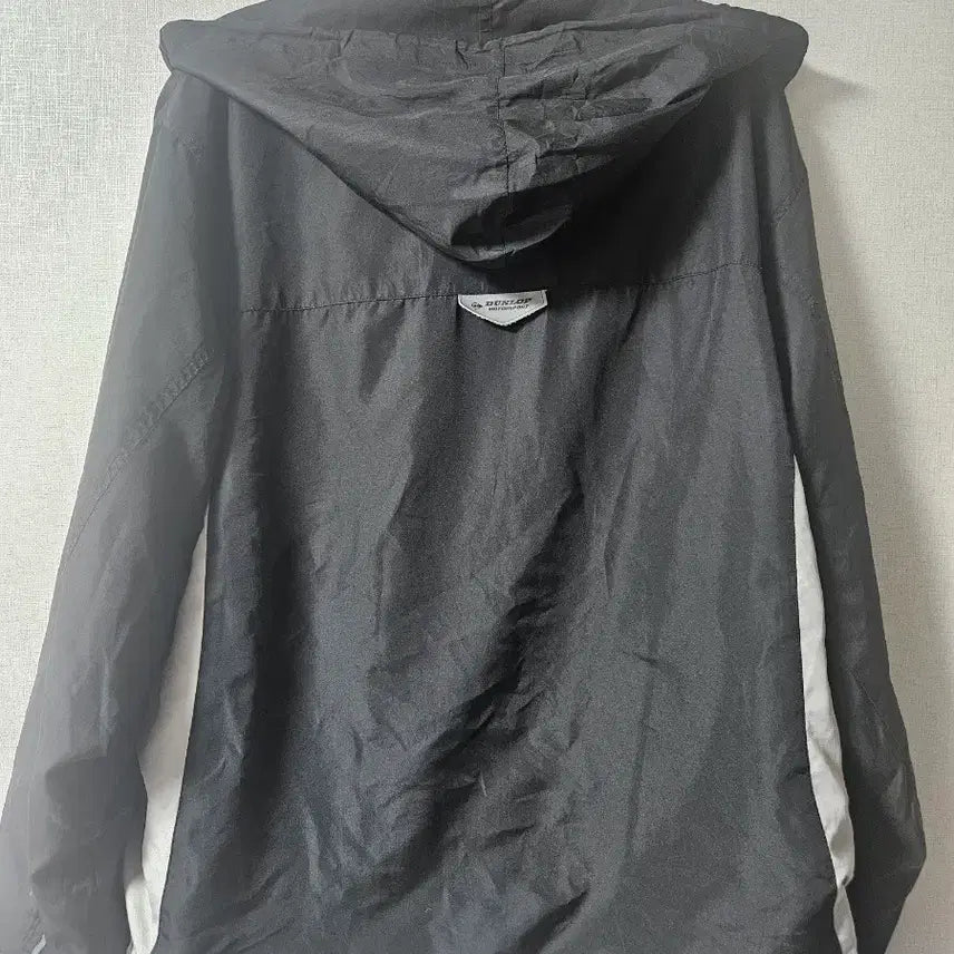 [BUNJANG] Dunlop Motorsport Windbreaker Jacket / 던롭 블랙 바람막이 자켓