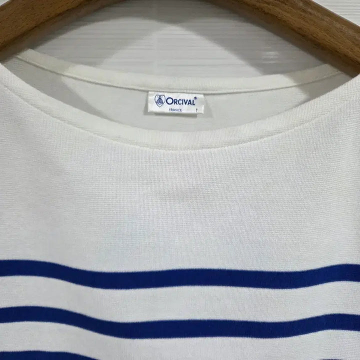 [BUNJANG] ORCIVAL Stripe Long Sleeve T-shirt / 오르치발ORCIVAL 스트라이프 긴팔 티셔츠