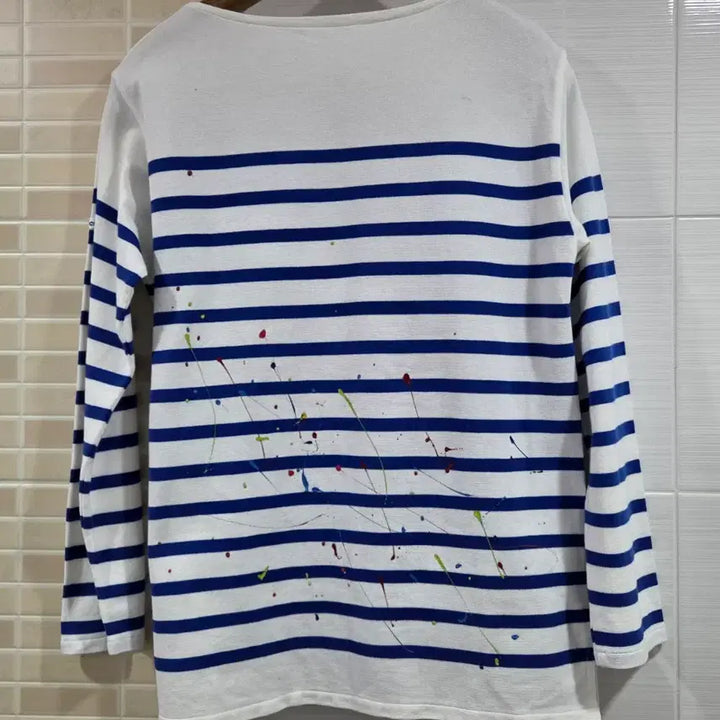 [BUNJANG] ORCIVAL Stripe Long Sleeve T-shirt / 오르치발ORCIVAL 스트라이프 긴팔 티셔츠